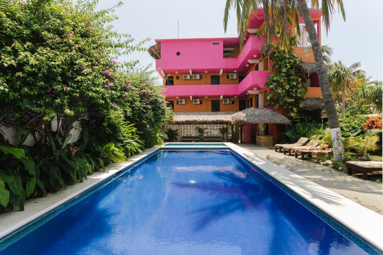 Hotel San Martin La Punta Puerto Escondido  Exterior foto
